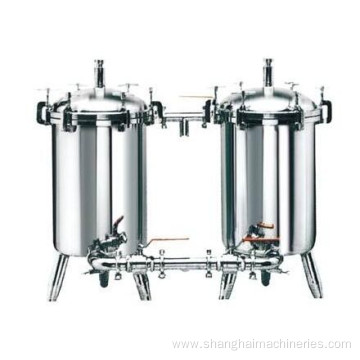 double vacuum filter machine